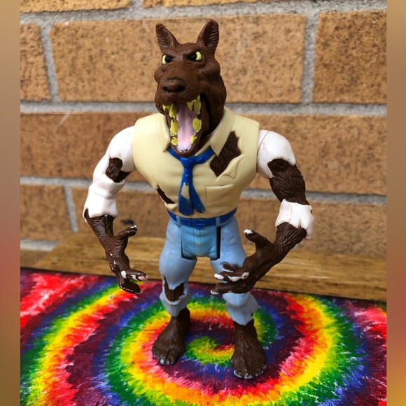 The Real Ghostbusters 1989 The Wolfman vintage action figure 80s kid 1980s retro - Picture 1 of 10